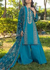 D#1091A Salitex Faustina Emb Festive Lawn Collection 223